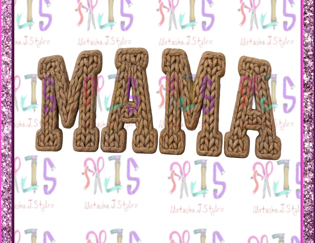 2 MAMA YARN ILLUSION PRINT CANVA DIGITAL DOWNLOAD