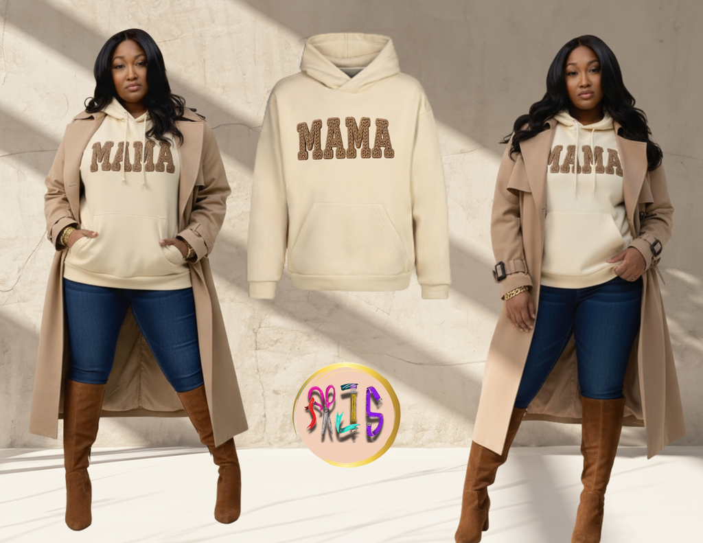 MAMA YARN ILLUSION HOODIE