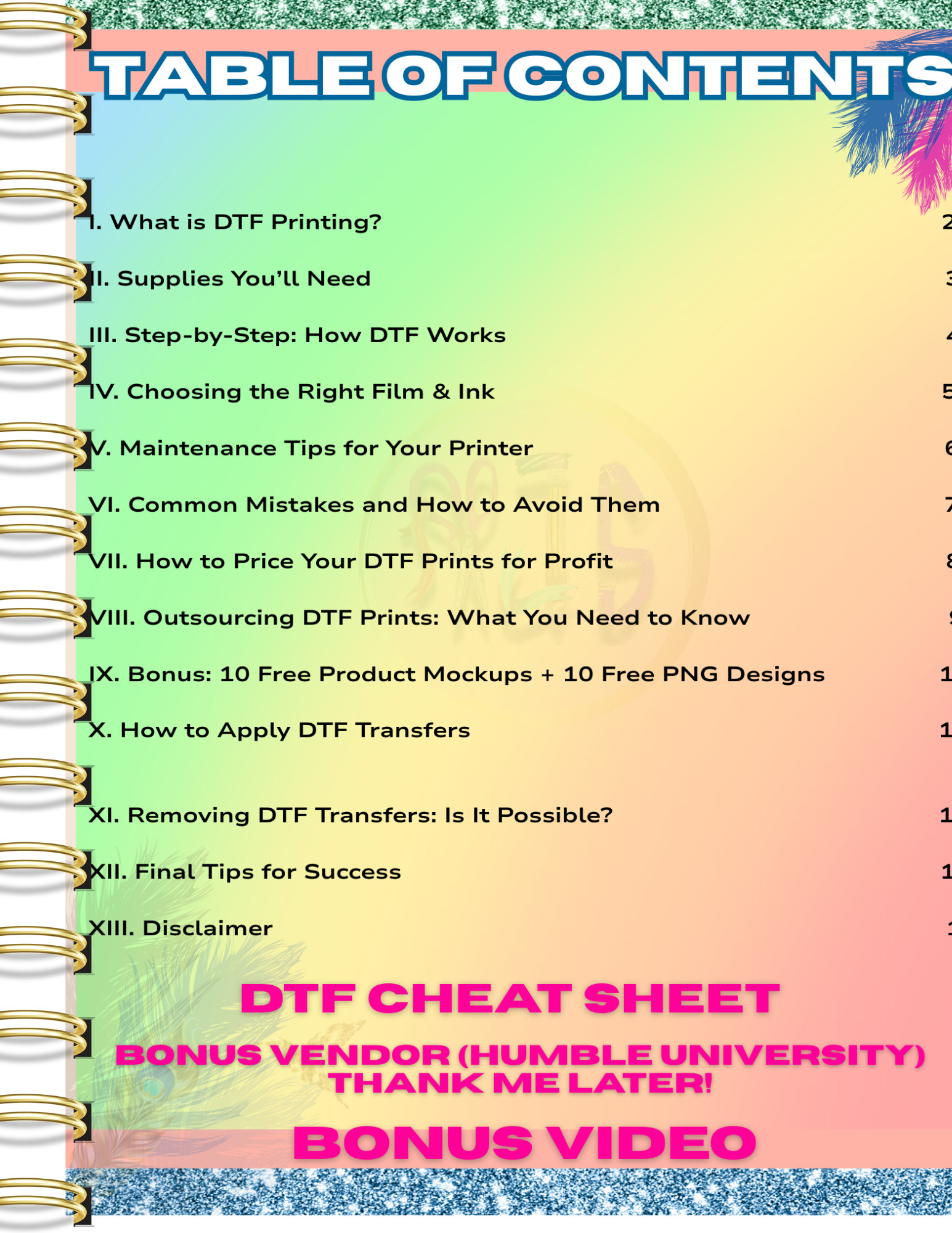THE ULTIMATE BEGINNERS GUIDE TO DTF PRINTING