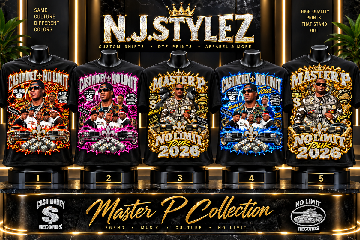 8 NO LIMIT , MASTER P TEMPLATE
