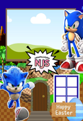 SONIC EASTER BOX TEMPLATE EDIT IN CANVA