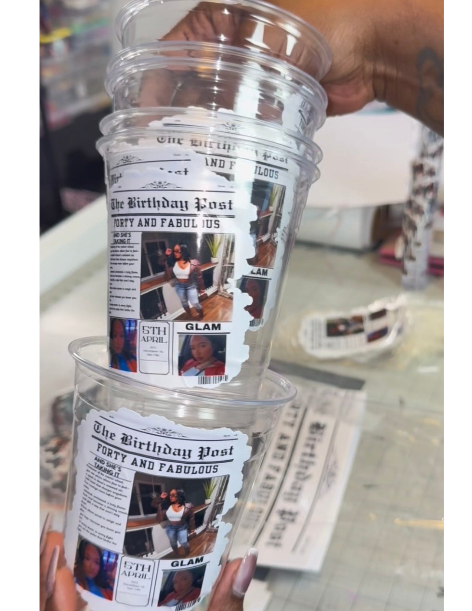ZODIAC SIGN PARTY BUNDLE CUPS, SHOOTER PLASTIC , MINI CUPS , IV BAGS , MINI BOTTLE , MAGAZINE COVER OR NEWS PAPER, DIGTAL FLYER
