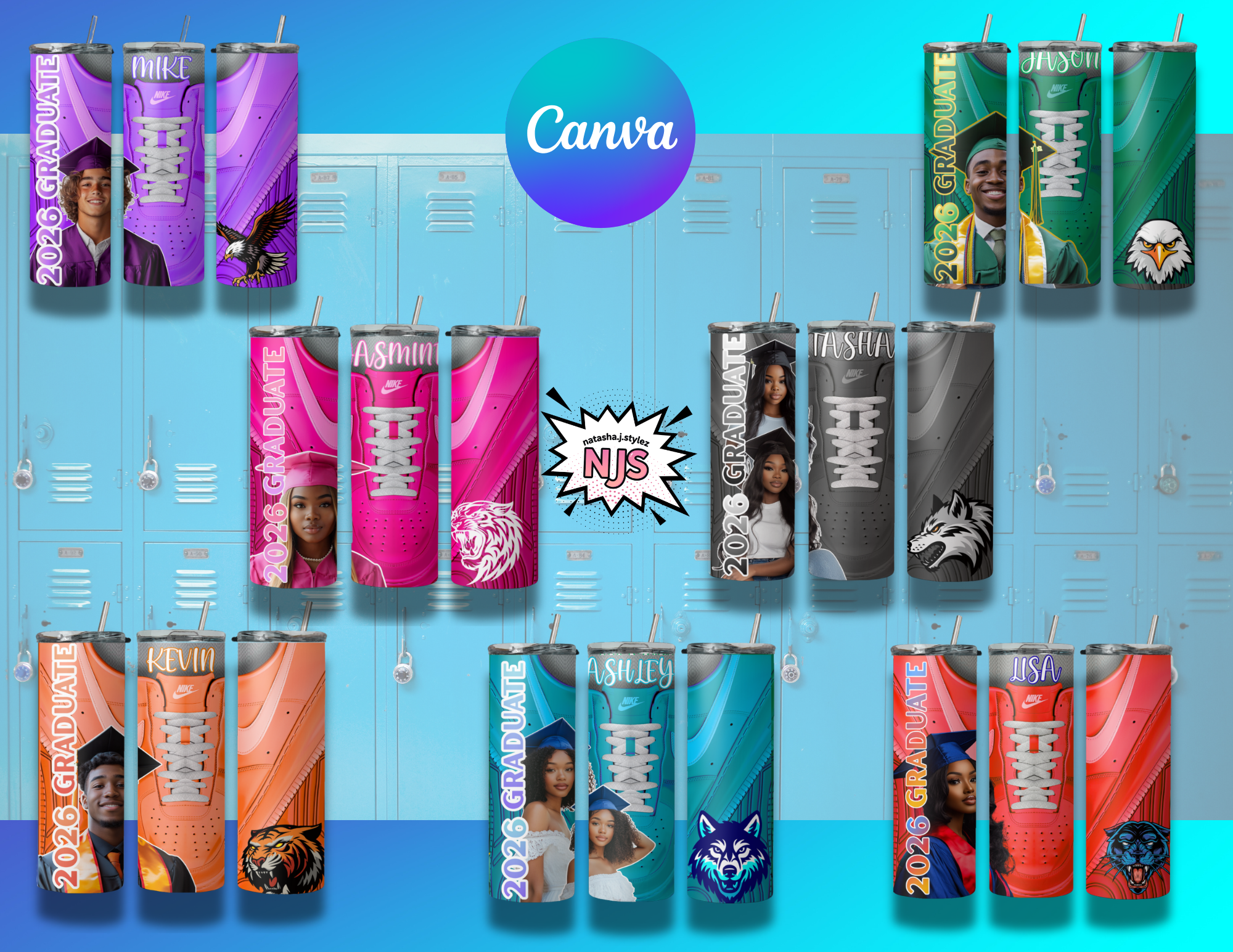 7 GRAD TUMBLER TEMPLATE EDIT IN CANVA