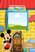 mickey club house easter box edit in canva