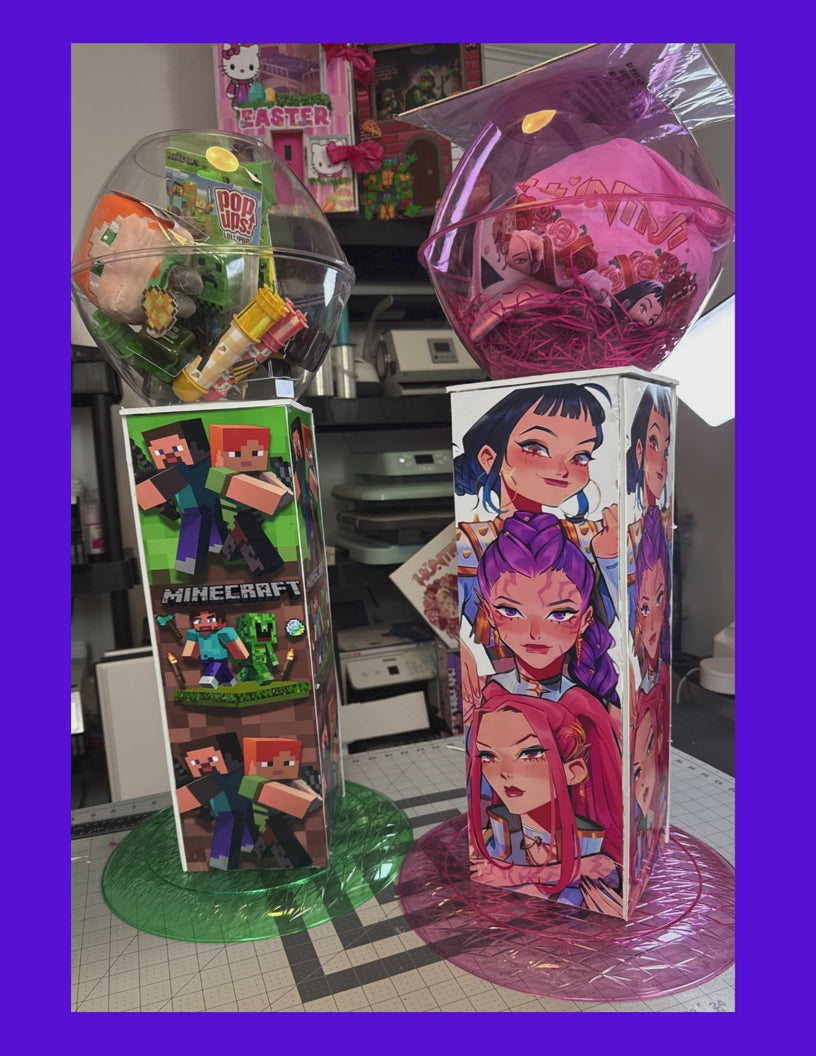 GUM BALL MACHINE TEMPLATE EDIT IN CANVA